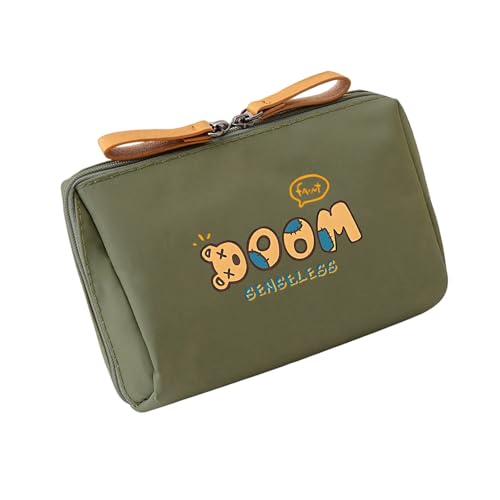 SELVFZ Reisekosmetiktasche Praktische Nylon Aufbewahrungsbeutel Ergonomische Toilettenartikel Beutel Make Up Essentieller Für Frauen Und Männer Tragbare Multi Taschen Kosmetikbeutel von SELVFZ
