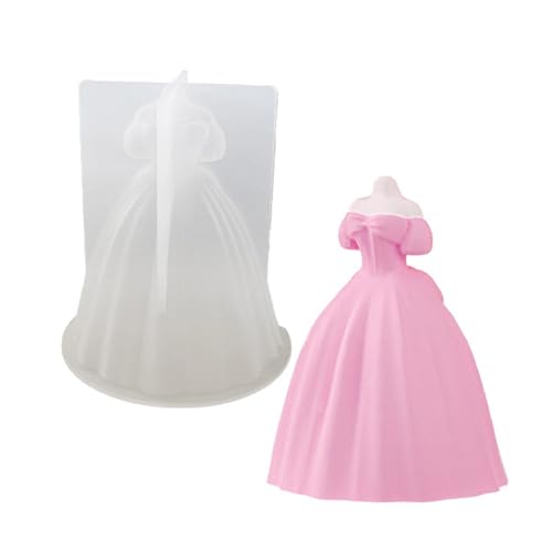 SELVFZ Silikon Ornamentform Langlebige Handwerksformen Hochzeitskleid Geformte Flexible Formen Für Fachleute Und Anfänger von SELVFZ