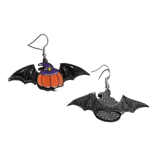 SELVFZ Skull Key Fledermaus Langes Ohr Drop Ohrringe Halloween Kostümzubehör Hip Hop Ohr Piercing Schmuck Für Frauen Männer Bat Crosed Ohrhook Fledermaus Ohrringe SELVFZ Skull Key Fledermaus Langes Ohr Drop Ohrringe Halloween Kostümzubehör Hip Hop Ohr Piercing Schmuck Für Frauen Männer Bat Crosed Ohrhook Fledermaus Ohrringe von SELVFZ