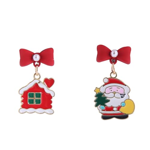 SELVFZ Snowflake Rentier Dangle Ohrringe Festliche Mädchen Weihnachten Asymmetrische Feiertagsohrringe Party SELVFZ Snowflake Rentier Dangle Ohrringe Festliche Mädchen Weihnachten Asymmetrische Feiertagsohrringe Party von SELVFZ