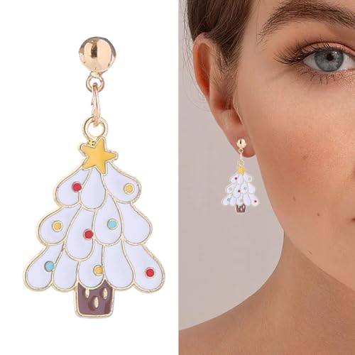 SELVFZ Snowflake Rentier Dangle Ohrringe Festliche Mädchen Weihnachten Asymmetrische Feiertagsohrringe Party SELVFZ Snowflake Rentier Dangle Ohrringe Festliche Mädchen Weihnachten Asymmetrische Feiertagsohrringe Party von SELVFZ
