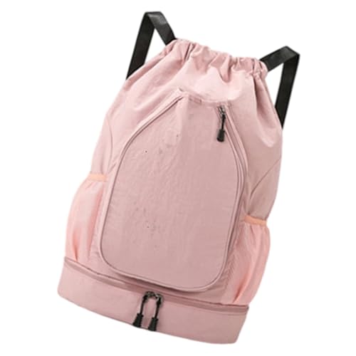 SELVFZ Sport Rucksack Mit Verstellbaren Gurten Und Verstärkten Basis Für Den Außenausrüstungspeicher Schnellzugangs Kordelstreifen von SELVFZ