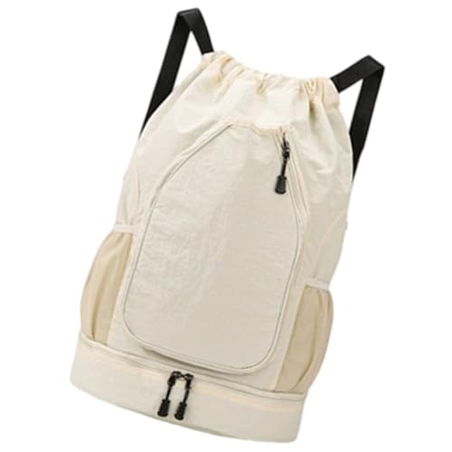 SELVFZ Sport Rucksack Mit Verstellbaren Gurten Und Verstärkten Basis Für Den Außenausrüstungspeicher Schnellzugangs Kordelstreifen von SELVFZ