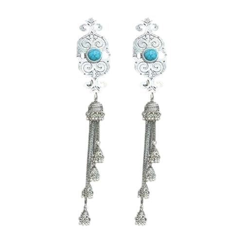 Stilvolle Mongolische Leichtmetallhaarclip Mit Quasten Und Strasssteinen Für Frauen Die Ethnische Und Retro Stile Lieben Stilvolle Mongolische Leichtmetallhaarclip Mit Quasten Und Strasssteinen Für Frauen Die Ethnische Und Retro Stile Lieben von SELVFZ