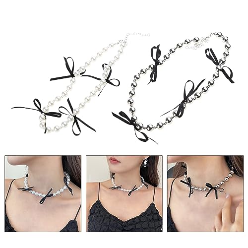 SELVFZ Stilvolle Schwarze Fliegekeile Halskette Halskette Imitation Perlen Perlen Halskette Vielseitige Temperament Colarmbone Kette Juwel SELVFZ Stilvolle Schwarze Fliegekeile Halskette Halskette Imitation Perlen Perlen Halskette Vielseitige Temperament Colarmbone Kette Juwel von SELVFZ