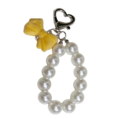 SELVFZ Stilvoller Bowknot Mit Perlen Vielseitiger Schmuck Mode Accessoire Tragbar Für Freizeitkleidung Und Formelle Veranstaltungsoutfits von SELVFZ