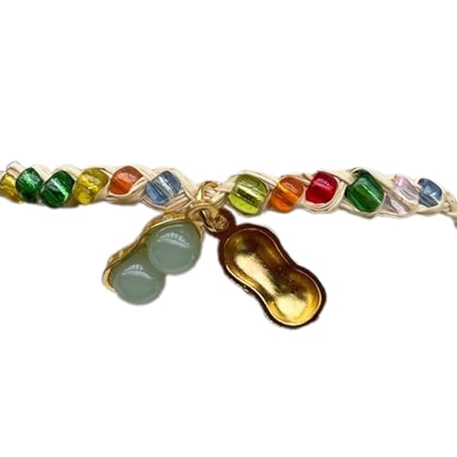 Stylish Gewebte Handschnur Armbänder Mode Vorwärts Armband Mit Zartem Kürbisanhänger Zierter Handseilzubehör Handgefertigte Verstellbare Glücksarmbänder von SELVFZ