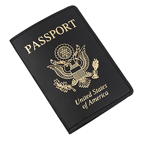 SELVFZ Tragbarer Reisepasshalter PU Leder ID Kartenabdeckung Für Den Fall Protector Organizer Für Frauen Passport Organizer von SELVFZ