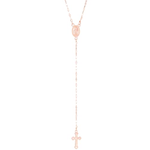 SELVFZ Trendy Crucifix Anhänger Halskette Religiöses Kreuzstichbone Ketten Handgefertigtes Halshänger Für Kinder Mehrfarbiger Schmuck SELVFZ Trendy Crucifix Anhänger Halskette Religiöses Kreuzstichbone Ketten Handgefertigtes Halshänger Für Kinder Mehrfarbiger Schmuck von SELVFZ