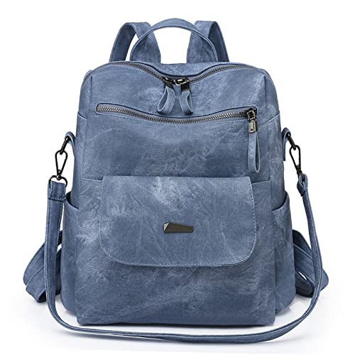 SELVFZ Trendy Damen PU Leder Rucksack Geldbeutel Mit Reichlich Speicherplatz Für Studenten Professionelle Oder Reisende PU Leder Rucksack Geeignet von SELVFZ