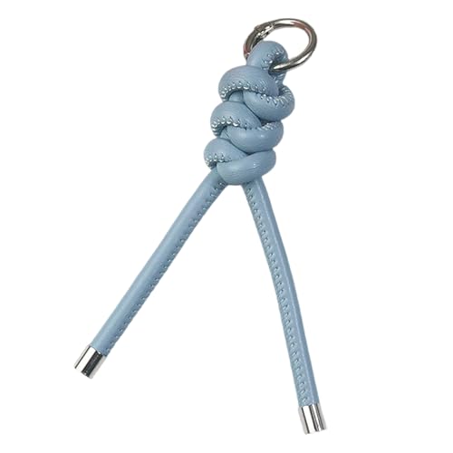 SELVFZ Trendy Handgewebtes PU Leder Gurt Keyring Webenschlüsselanhänger Für Tägliche Pendelfeiern Und Geschenkgeben von SELVFZ