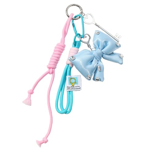 SELVFZ Trendy Heart Bows Bag Verzierung Praktischer Leichter Keyring Auto Schlüsselbund Für Ein Modisches Stil Statement Mode Bag Accessoire SELVFZ Trendy Heart Bows Bag Verzierung Praktischer Leichter Keyring Auto Schlüsselbund Für Ein Modisches Stil Statement Mode Bag Accessoire von SELVFZ