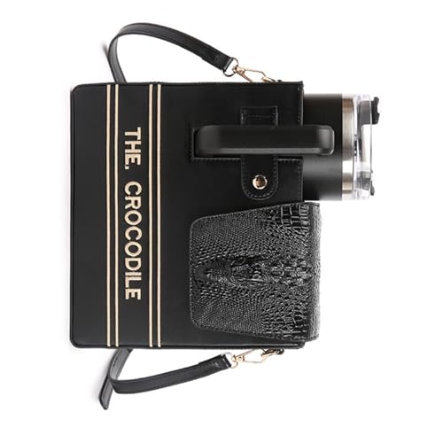 SELVFZ Trendy Reptiles Design Praktischer Cup Haltertasche Leichtes Tragetaschen Für Sportliebhaber Und Abenteurer Wiederverwendbarer Kaffeetassen Organizer von SELVFZ