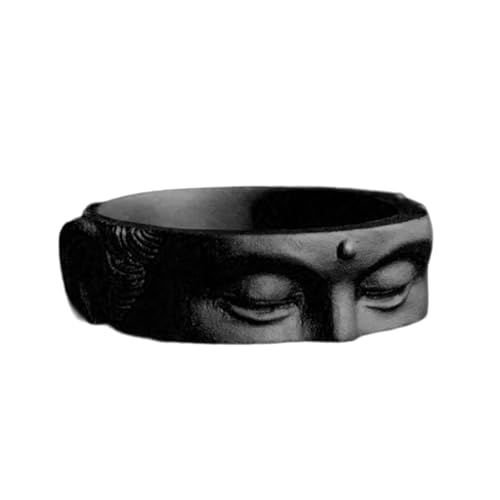 SELVFZ Unisex Offene Ringe Buddhas Halbe Gesichtsfinger Ringe Dekoration Verstellbare Ringe Ornamente Buddhistische Zubehör Für Partys SELVFZ Unisex Offene Ringe Buddhas Halbe Gesichtsfinger Ringe Dekoration Verstellbare Ringe Ornamente Buddhistische Zubehör Für Partys von SELVFZ