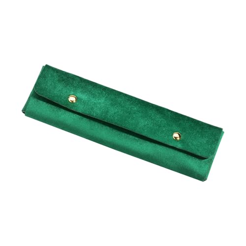 Velvets Reisen Halskettenbeutel Für Frauen Und Mädchen Farbenfrohe Samt Armbandbeutel Faltbar Schmuck Lagerbehälter von SELVFZ