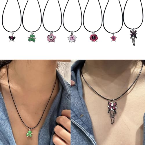 SELVFZ Verstellbarer Schmetterling Stern Halskette Zierzweih Anhänger Schlüsselbeinkette Juwely Geschenk Frauen Mädchen Hip Hop Pullover Kette SELVFZ Verstellbarer Schmetterling Stern Halskette Zierzweih Anhänger Schlüsselbeinkette Juwely Geschenk Frauen Mädchen Hip Hop Pullover Kette von SELVFZ
