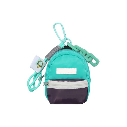 SELVFZ Vielseitiger Rucksack Keychain Charme Tragbarer Miniatur Rucksack Keychain Stylish Keyring Charm Für Reisen Und Sportarty Keychain Für Fitnessstudio von SELVFZ