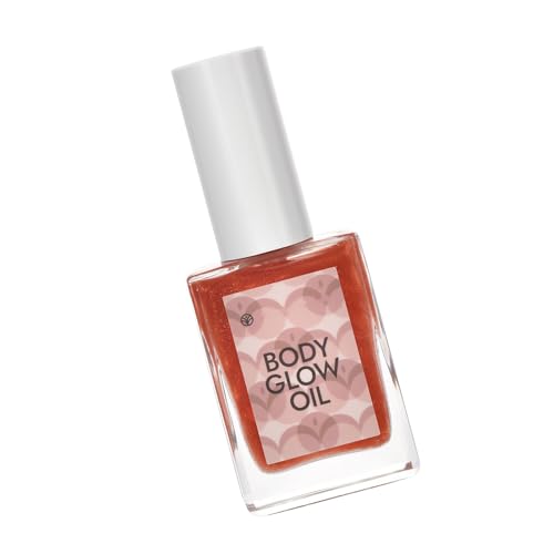 Schimmern Körperöl Für Strahlungshaut Gesichtsglühen Illuminierende Flüssige Make Up 30ml Für Frauen Mädchen von SELVFZ