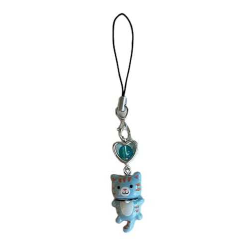 Schöne Katzenanhänger Telefonkette Armband Herz Charme Schlüsselbund Telefon Lanyard Acryl Schlüsselringbeutel Ornament Party Schmuck Geschenk Katze Schlüsselbundhalter Schöne Katzenanhänger Telefonkette Armband Herz Charme Schlüsselbund Telefon Lanyard Acryl Schlüsselringbeutel Ornament Party Schmuck Geschenk Katze Schlüsselbundhalter von SELVFZ