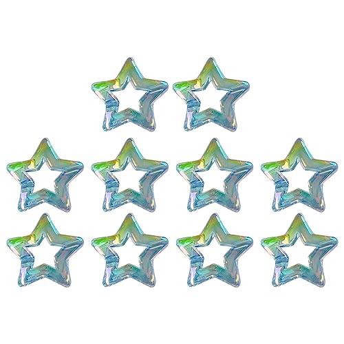 Set Von 10 Bonbonfarbe Acrylperlen Stern Charme Perlen Hohl Design Buntes Verschiedene Sternform Lose Perlen Masse Für Multiple Color Lose Perlen Set Von 10 Bonbonfarbe Acrylperlen Stern Charme Perlen Hohl Design Buntes Verschiedene Sternform Lose Perlen Masse Für Multiple Color Lose Perlen von SELVFZ