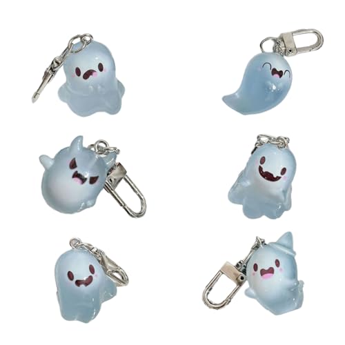 Set Von 6 Multifunktional Leuchtenden Specter Schlüsselhalter Halloween Theme Keyring Multifunktionales Beutel Anhänger Zubehör Set Von 6 Multifunktional Leuchtenden Specter Schlüsselhalter Halloween Theme Keyring Multifunktionales Beutel Anhänger Zubehör von SELVFZ