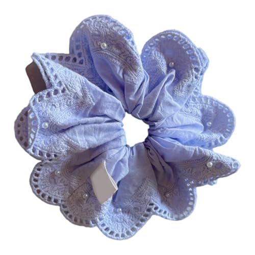 Spitzenhaarspitze Scrunchie Für Alltägliche Elegante Styling Mode Haarzubehör Stoff Haartippe Für Lässige Abschlussball Anlass Haarrückungen von SELVFZ