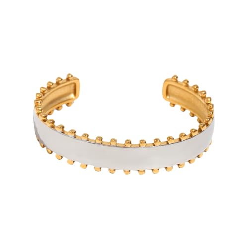 Stilvolle Ohrringe Aus Edelstahl Ringen Mit Goldenen Perlendetails Bequeme Verschleißohrringe Für Alle Gelegenheiten Stilvolle Ohrringe Aus Edelstahl Ringen Mit Goldenen Perlendetails Bequeme Verschleißohrringe Für Alle Gelegenheiten von SELVFZ