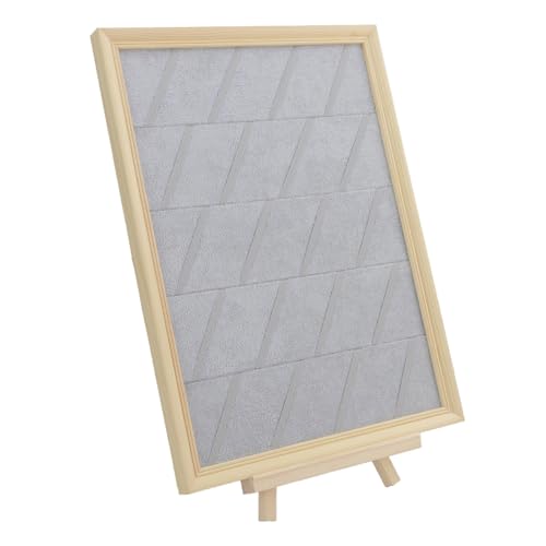 Stilvolle Schmuck Organisatoren Stehen Effektive Plüschringe Ohrringe Board Schmuck Tablett Für Frauen Girl Display Board von SELVFZ