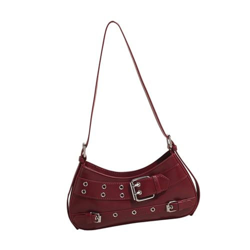 Stilvolle Schnalle Umhängetasche Für Frauen Handtasche Geldbeutel Mode Unterarmtasche Retro Achselhöhle Einkaufen Frauen Schulter Mode Achsel von SELVFZ