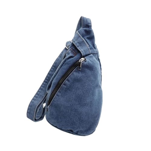 Stilvolle Und Leichte Herren Crossbody Geldbörse Großer Brustbeutel Leder Latchel Umhängetaschen Zum Pendeln Und Reisen Lässiger Umhängetasche von SELVFZ