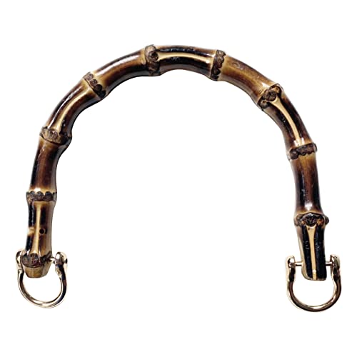 Taschen Handle U Form Bambus Imitation Für Frauen Geldbörse Handtasche Mit Link Schnalle Bag Accessoire Natürliche Hochwertige Beutel Griffbeutelzubehör Accessoires von SELVFZ