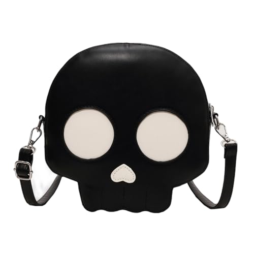 Telefon Crossbody Bag Mit Verstellbarem Riemen Leichte Lederschulter Geldbörse Frauen Schädel Satchel Handtasche Umhängetasche Kleine Crossbody Geldbörsen Für Frauen von SELVFZ