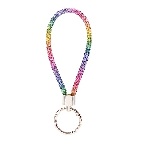 Telefon Lanyard Armband Kabel Kabel Keychain Crystal Car Schlüsselbund Zubehör Seilqualität Strassriemen von SELVFZ