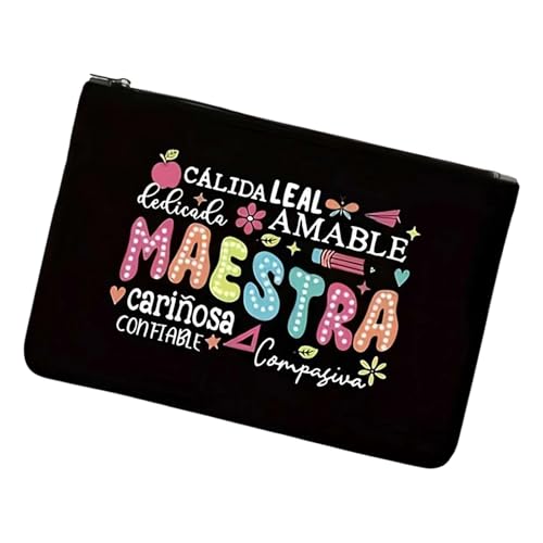 Toiltigerbeutel Buchstabe Druck Make Up Tasche Schöne Bleistift Hülle Reise Kosmetische Ästhetik Aufbewahrung Für Frauen Mädchen Tiltschaftsbrief Druck Make Up Waschen Ästhetischer Kosmetiklager von SELVFZ