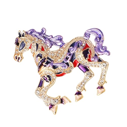 Tragbare Pferdestift Bequemer Tragenschmuck Mit Poliertem Finish Für Tägliche Kee Verschleiß Dekorationsnadel von SELVFZ