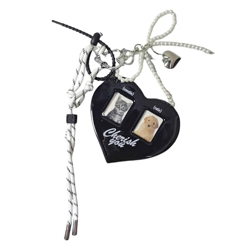 Trendy Love Love Heartform Keyring Card Sleeve Anhänger Keychain Für Den Täglichen Gebrauch Handgefertigte Geldbörse Oder Rucksack Charmherz Keychain Trendy Love Love Heartform Keyring Card Sleeve Anhänger Keychain Für Den Täglichen Gebrauch Handgefertigte Geldbörse Oder Rucksack Charmherz Keychain von SELVFZ