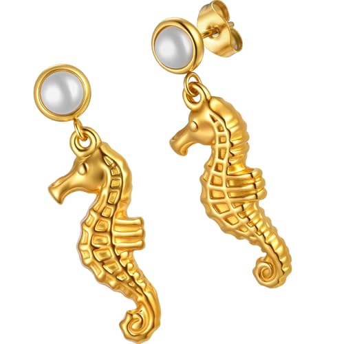 Übertriebene Muschelschuhe Ohrringe Für Frauen Elegantes Strandschmuck Geschenk Edelstahl Leichtes Design Ohrhänger Einzigartige Conch Ohrringe Geschenke von SELVFZ