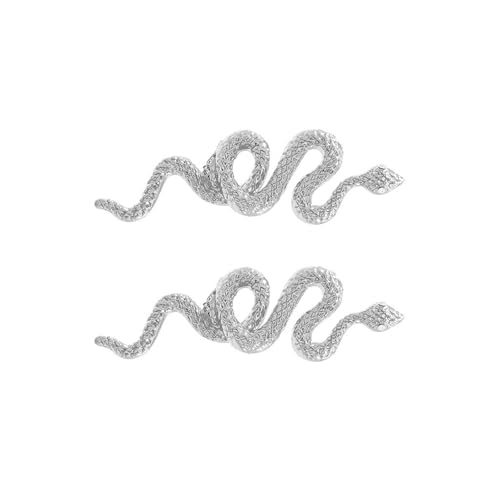 Vintage Punk Snake Ohrringe Mit Einzigartigen Designs Ohrringe Legierungstextur Geeignet Für Mode Enthusiasten Präsentieren Gothic Snake von SELVFZ