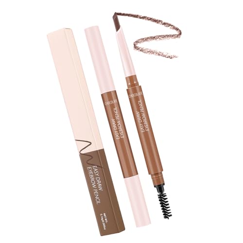Wasserdichtes Augenbrauenbleistift Mit Pinsel Doppelkopf Augenbrauen Stift Schnell Trocknen Brauen Stift Augenbrauenstift Für Tägliche Make Up von SELVFZ