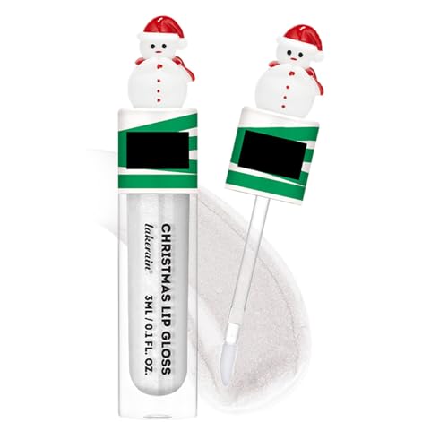Weihnachtsmotiven Lip Gloss Holiday Lippen Make Up Feuchtigkeitsspendende Lippen Und Bequeme Tragen Von Reichhaltiger Farbe Während Des Tages Lip Make Up von SELVFZ