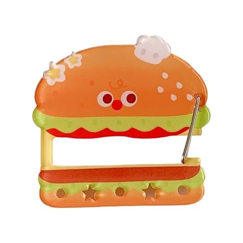 Wurde Pommes Und Burger Design Carabiner Clip Fashion Schlüsselhaltertasche Dekore Für Kinder Outdoor Aktivitäten Accessoires Acryl Carabiner Schlüsselhalter von SELVFZ