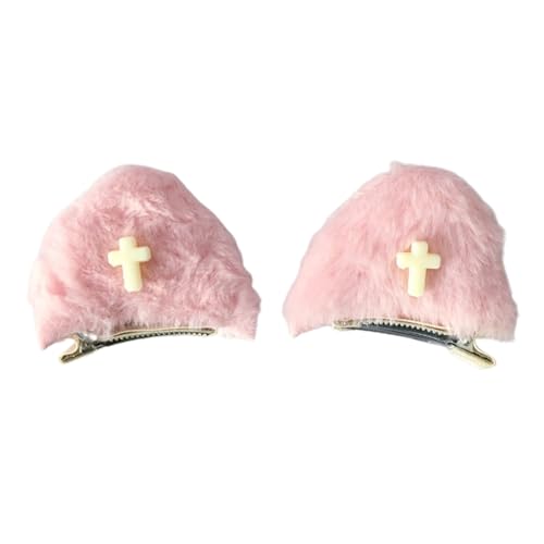 2pcs/set Eventuell Fangen Plüschkatzen Ohrhaarnadel Für Frauen Teenager Charme Haare Clip Carnivals Party Bon Haarthaarspin Für Frauen Haare Haarnadel Für Tägliche Frisuren Süße Plüschkatzen von SELiLe