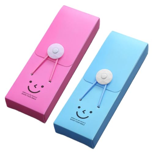 Bencil Case Praktische Briefpapierstrapsbox Bleistift Container Leichtweißbox Schreibweise Container Case Für Schüler von SELiLe