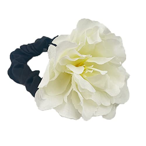 Blumen-Haargummis für Frauen, Rosen-Haargummis, Blumen-Haargummi, Blume, Pferdeschwanz-Halter, Blumen-Gummiband, Haargummis für Frauen von SELiLe