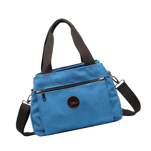 Elegante Frauen Leinwandbeutel Mit Oberem Und Verstellbarer Gurt Schulter Crossbody Taschen Für Studenten Und Profis Leinwand Handtasche von SELiLe