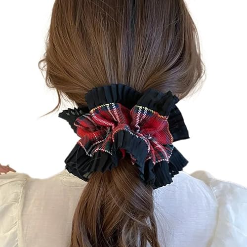 Elegante Haargummis für Frauen, großes Haarband, elastisch, französische Haargummis, Pferdeschwanz-Halter, französische Haargummis von SELiLe