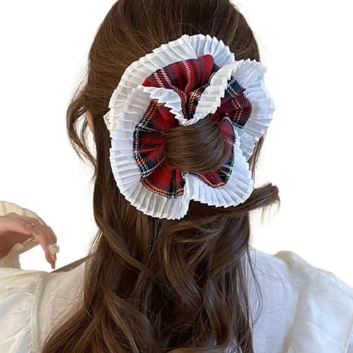 Elegante Haargummis für Frauen, großes Haarband, elastisch, französische Haargummis, Pferdeschwanz-Halter, französische Haargummis von SELiLe