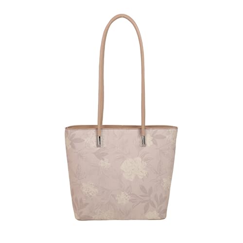 Frauen Künstlich Leder Getötetes Umhängetasche Große Kapazitätsbauseln Satchel Handtaschen Mit Reißverschluss Reise Wochenenden Taschen Geschenke Top Satchel von SELiLe