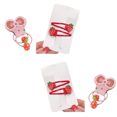 Haarclip 2000er Mädchen Erdbeer Hair Krawatte Kopfschmuck Adorkable Handgefertigte Frauen Haarschmuck Haarstyling Haarnadel von SELiLe