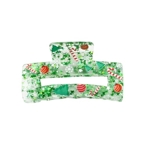 Haarklaue Clip Weihnachten Themen Haart Jaw Klemmen Festliche Rentiere Haare Catch Barrettes Starke Haarnadel Für Mädchen Weihnachtshaarklamme Weihnachten Haarnadel Für Frauen Klaue Bulk von SELiLe